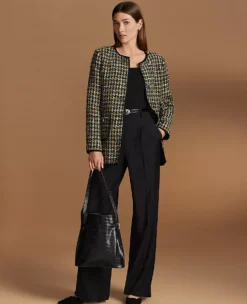 Petite Side Button Wide-Leg Pants in Classic Black -Ann Taylor Store 853493 2222 MKTG2