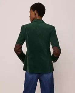 Petite Pine Grove Wool Blend Blazer with Faux Suede Elbow Patches 5 Petite Pine Grove Wool Blend Blazer with Faux Suede Elbow Patches -Ann Taylor Store 853531 8481 ALT1