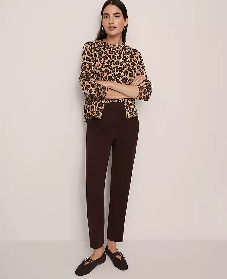 The Eva Ankle Pant Pure Chocolate 1 The Eva Ankle Pant Pure Chocolate