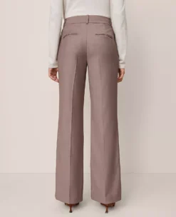 The Jayne Trouser Cardamom Heather -Ann Taylor Store 857079 4139 ALT2