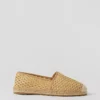 Ann Taylor Weekend Collection Espadrille Slide Sandals in Natural