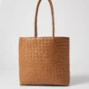 Ann Taylor Weekend Collection Woven Tote Bag - Autumn Ochre
