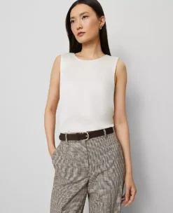 Crew Neck Shell Winter White