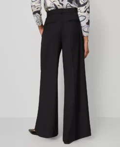 The Modern Wide-Leg Trouser Black -Ann Taylor Store 857678 2222 ALT2