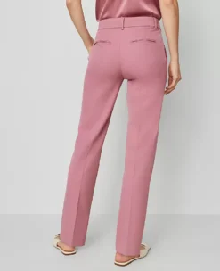 The Straight Pant Smokey Rose 6 The Straight Pant Smokey Rose -Ann Taylor Store 857746 019862 ALT2