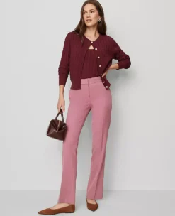 The Straight Pant Smokey Rose 7 The Straight Pant Smokey Rose -Ann Taylor Store 857746 019862 ALT3