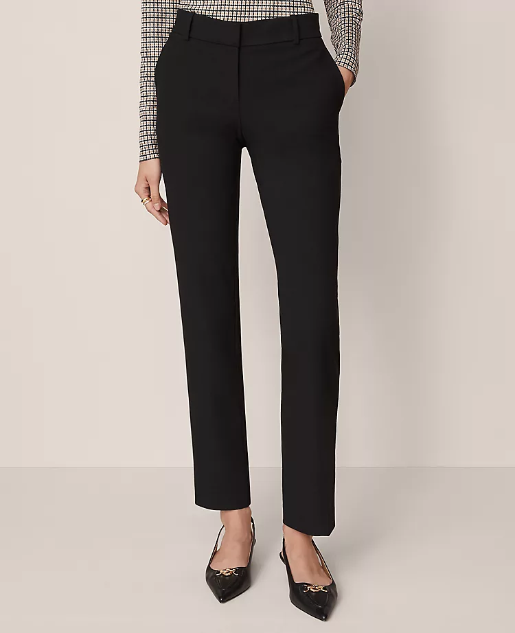 The Petite Eva Ankle Pant Black 2 The Petite Eva Ankle Pant Black - Image 2