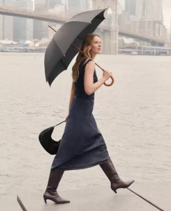 Ann Taylor Petite Weekend Collection Crew Neck Flare Midi Dress