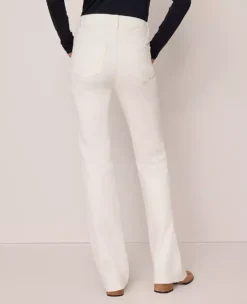 Ann Taylor Weekend Collection Boot Cut Corduroy Pants in Winter White 8 Ann Taylor Weekend Collection Boot Cut Corduroy Pants in Winter White -Ann Taylor Store 858591 9192 ALT2