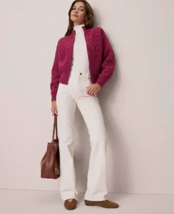 Ann Taylor Weekend Collection Boot Cut Corduroy Pants in Winter White 10 Ann Taylor Weekend Collection Boot Cut Corduroy Pants in Winter White -Ann Taylor Store 858591 9192 ALT4