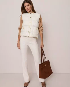 Ann Taylor Weekend Collection Boot Cut Corduroy Pants in Winter White 11 Ann Taylor Weekend Collection Boot Cut Corduroy Pants in Winter White -Ann Taylor Store 858591 9192 ALT5