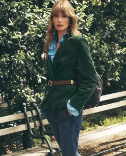 The Hutton Tailored Corduroy Blazer in Pine Grove