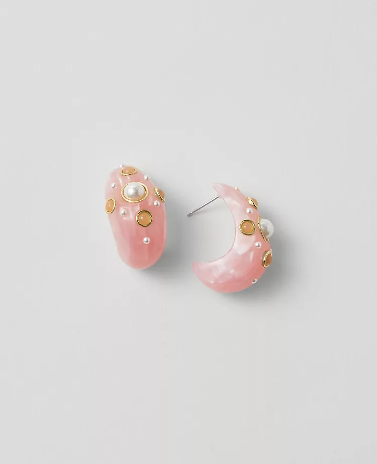Pink Quartz Embellished Teardrop Earrings - Elegant Everyday Glamour 1 Pink Quartz Embellished Teardrop Earrings - Elegant Everyday Glamour